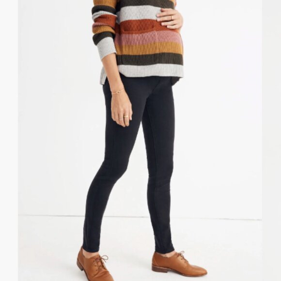 Madewell Maternity Skinny Jeans in Lunar Wash NWT - Picture 1 of 4